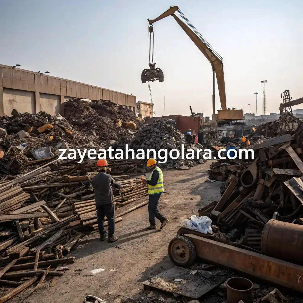 ضایعات گل آرام خریدار فلزات ضایعاتی در تهران صادقیه