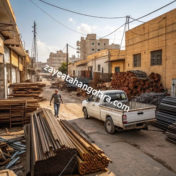 ضایعات گل آرام خرید و فروش ضایعات فلزی در تهران الهیه