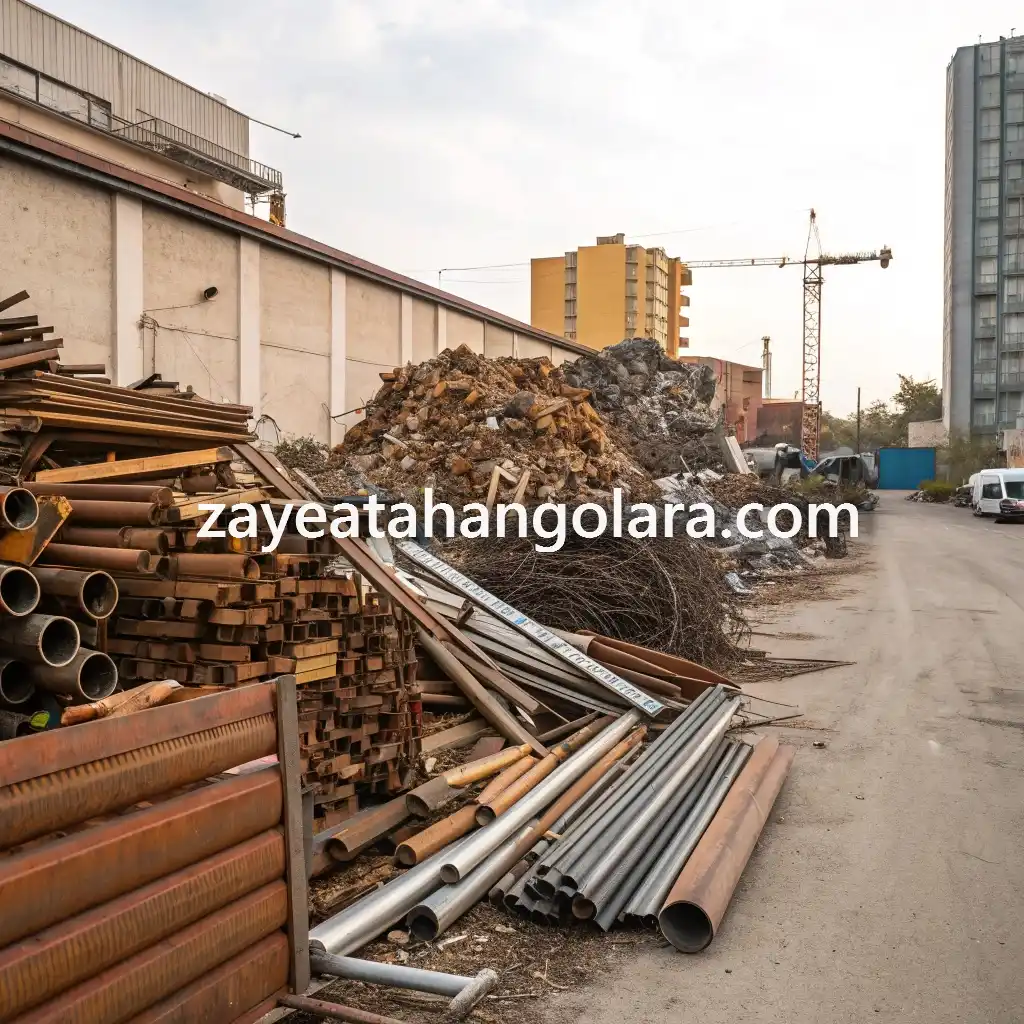 ضایعات گل آرام خریدار فلزات فرسوده در تهران صادقیه